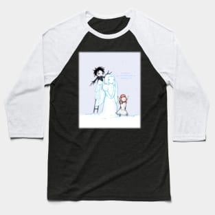 Edward Snow Plush Baseball T-Shirt